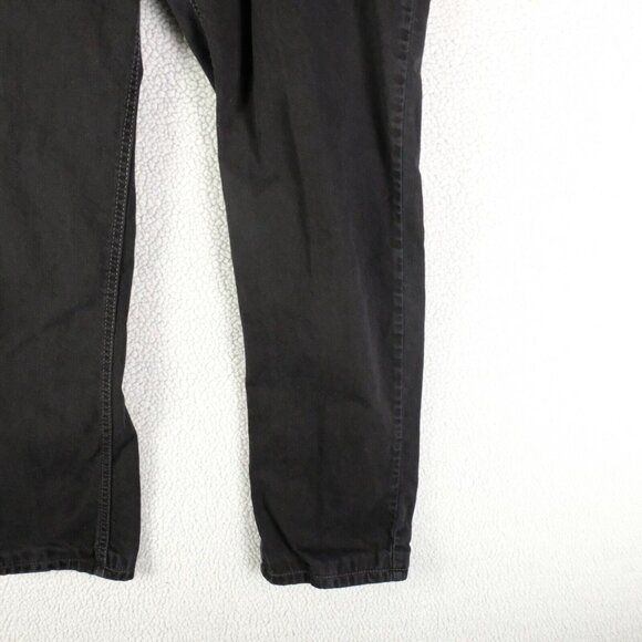 Bugatti Jeans Mens 32X30 Black Regular Fit Straight Leg Stretch Denim - Picture 3 of 9